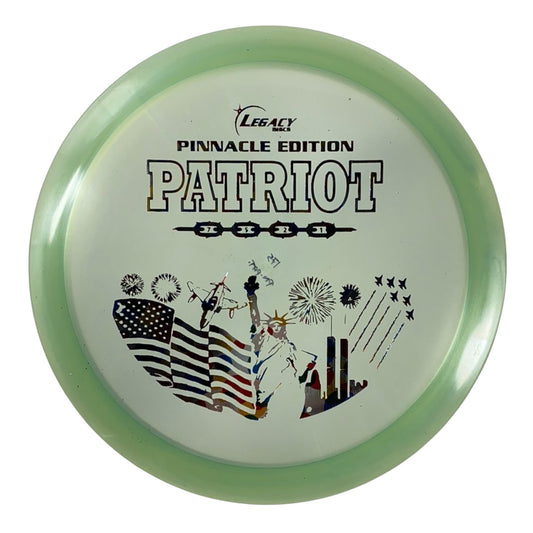 Legacy Discs Patriot | Pinnacle | Green/Dots 175g Disc Golf