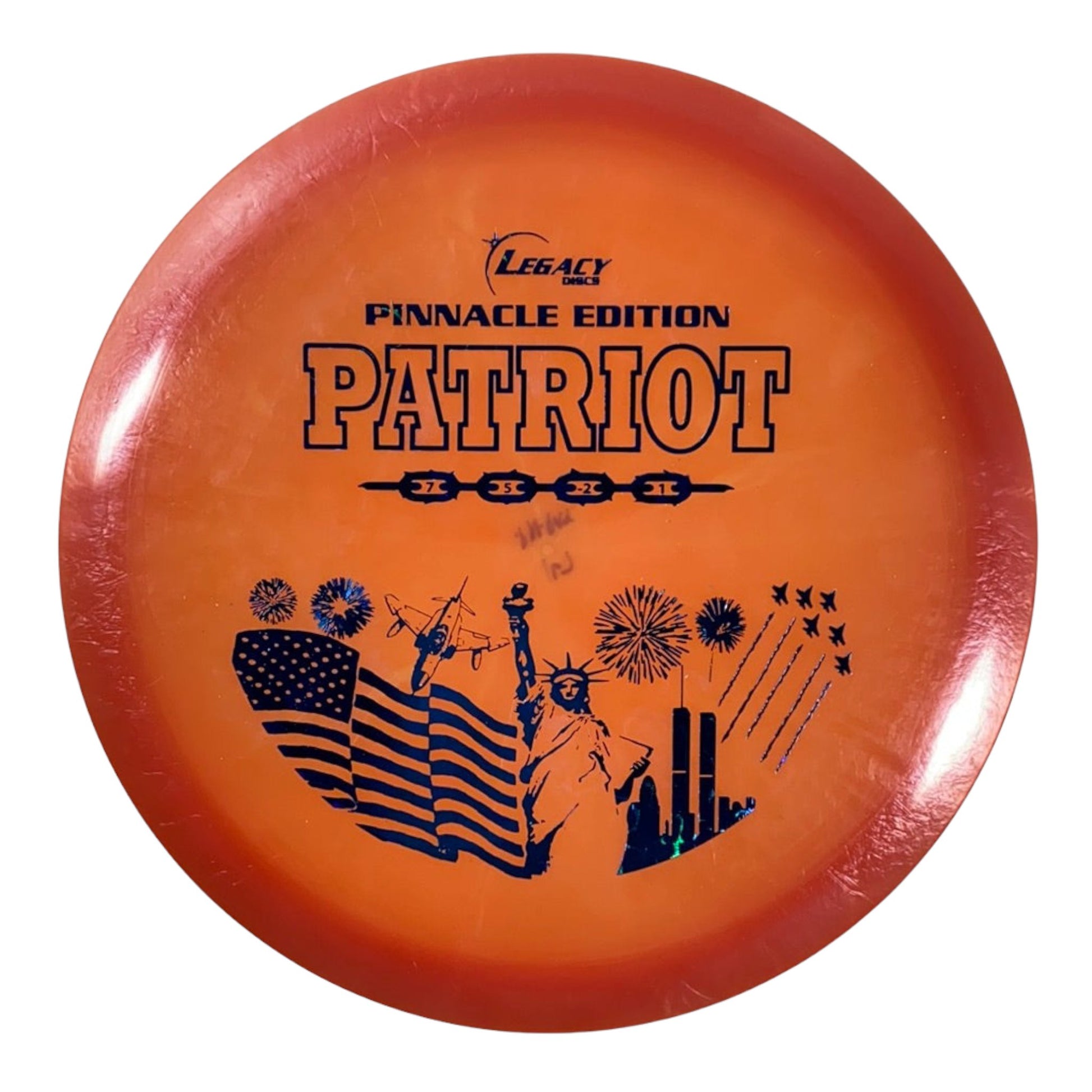 Legacy Discs Patriot | Pinnacle | Pink/Blue 167g Disc Golf