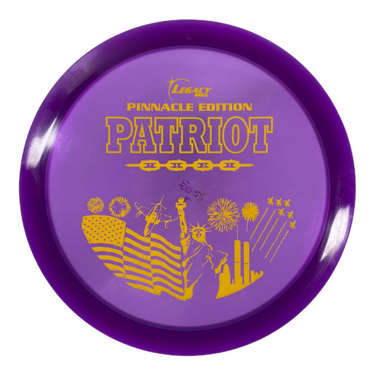 Legacy Discs Patriot | Pinnacle | Purple/Yellow 175g Disc Golf
