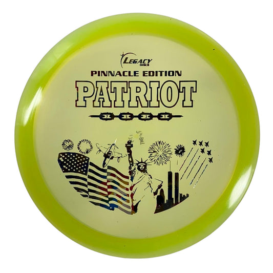 Legacy Discs Patriot | Pinnacle | Yellow/Dots 175g Disc Golf