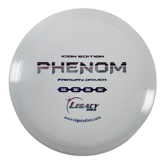 Legacy Discs Phenom | Icon | White/Multi 175g Disc Golf