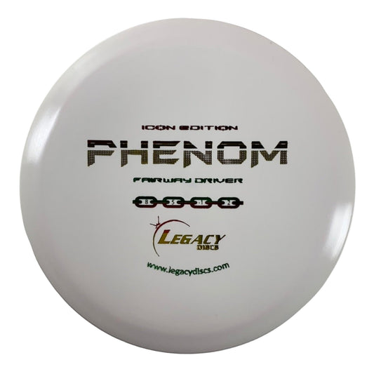 Legacy Discs Phenom | Icon | White/Rasta 173g Disc Golf