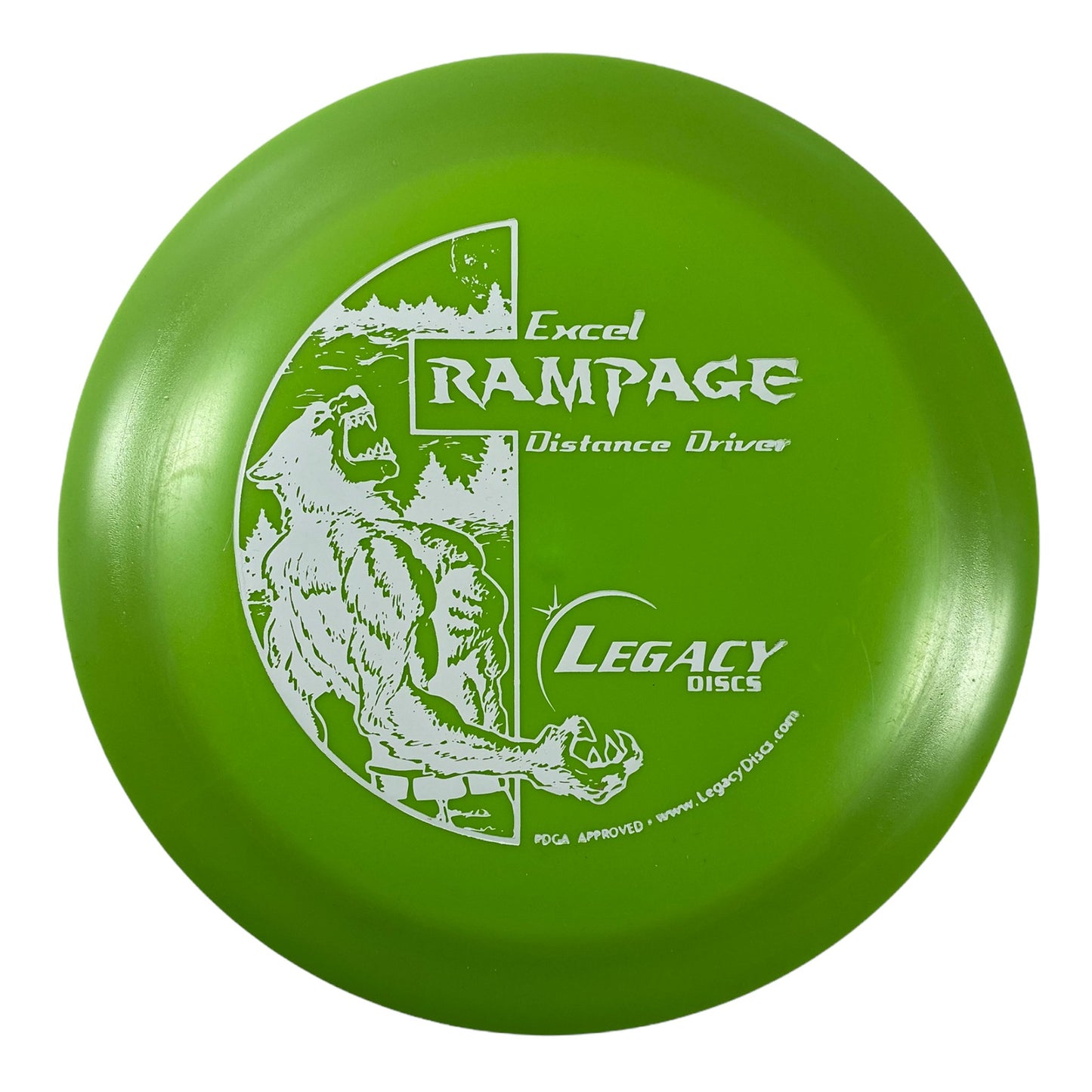 Legacy Discs Rampage | Excel | Green/White 171g Disc Golf