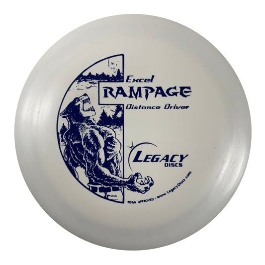 Legacy Discs Rampage | Excel | White/Blue 171g Disc Golf