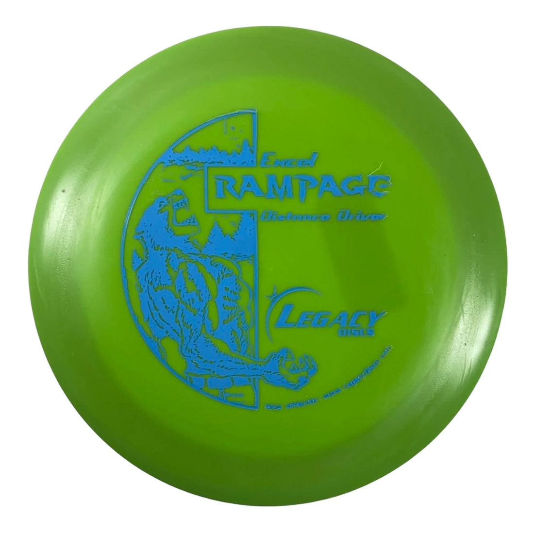Legacy Discs Rampage | Excel | Green/Blue 171 - 173g Disc Golf