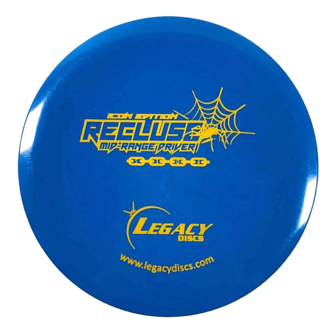 Legacy Discs Recluse | Icon | Blue/Yellow 170 - 175g Disc Golf