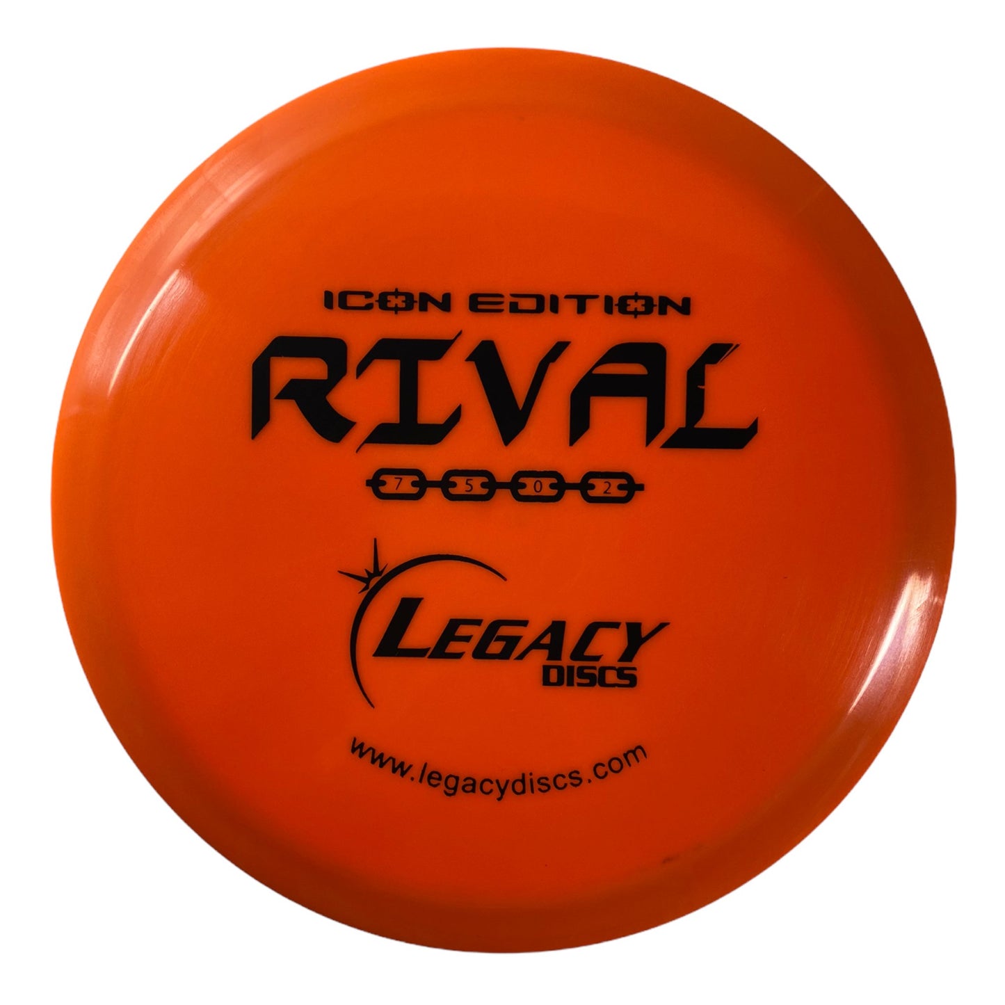 Legacy Discs Rival | Icon | Orange/Black 174-175g Disc Golf