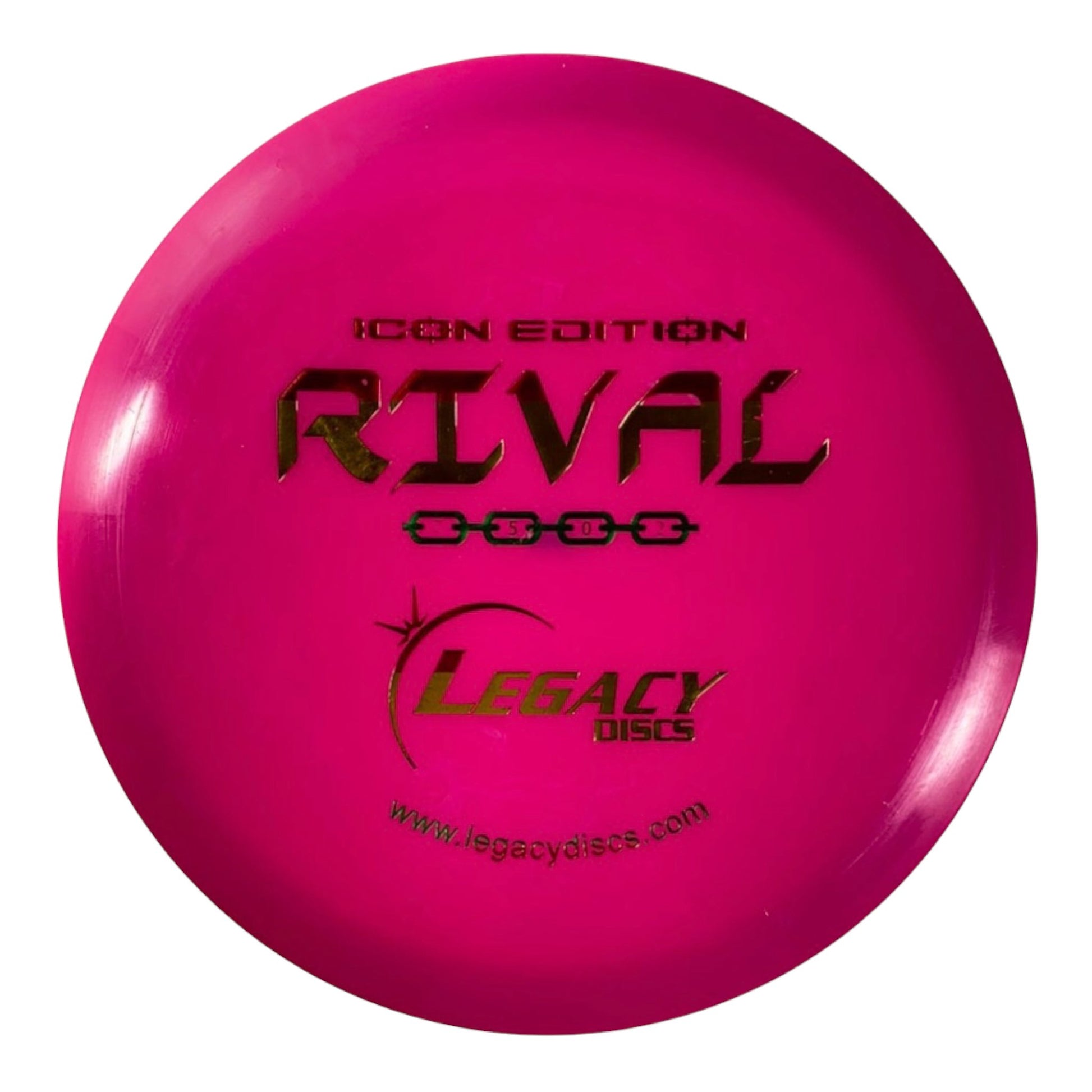 Legacy Discs Rival | Icon | Pink/Rasta 168g Disc Golf