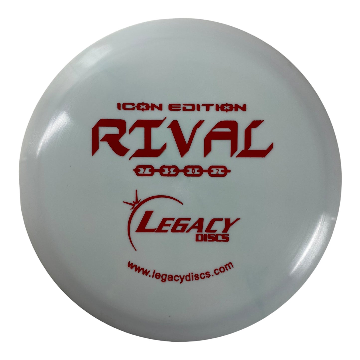 Legacy Discs Rival | Icon | White/Red 174g Disc Golf