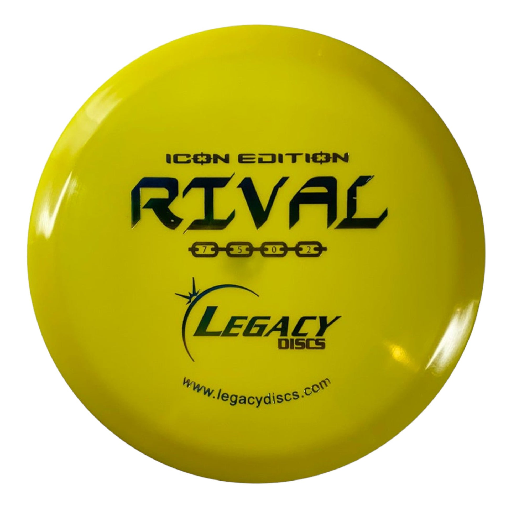 Legacy Discs Rival | Icon | Yellow/Multi 172-174g Disc Golf