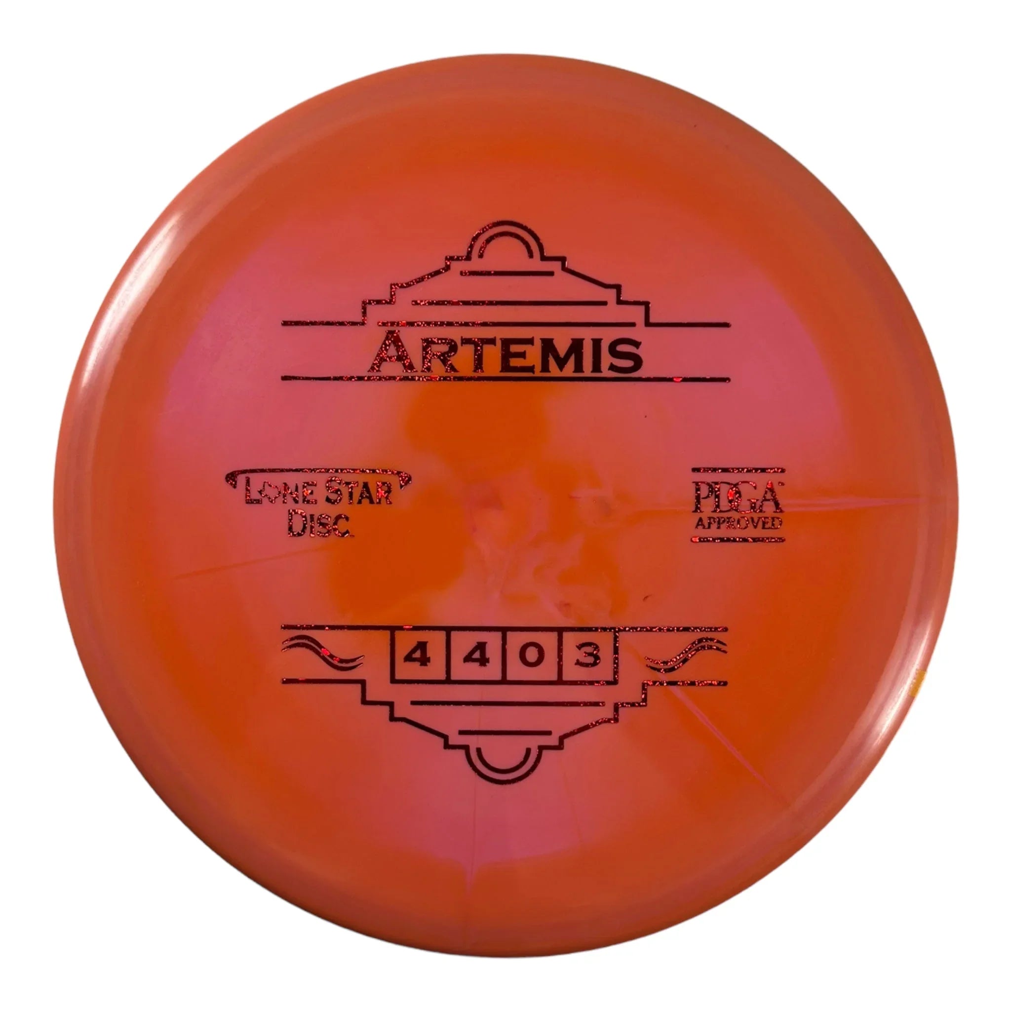 Lone Star Disc Artemis | Bravo | Orange/Red 171g Disc Golf