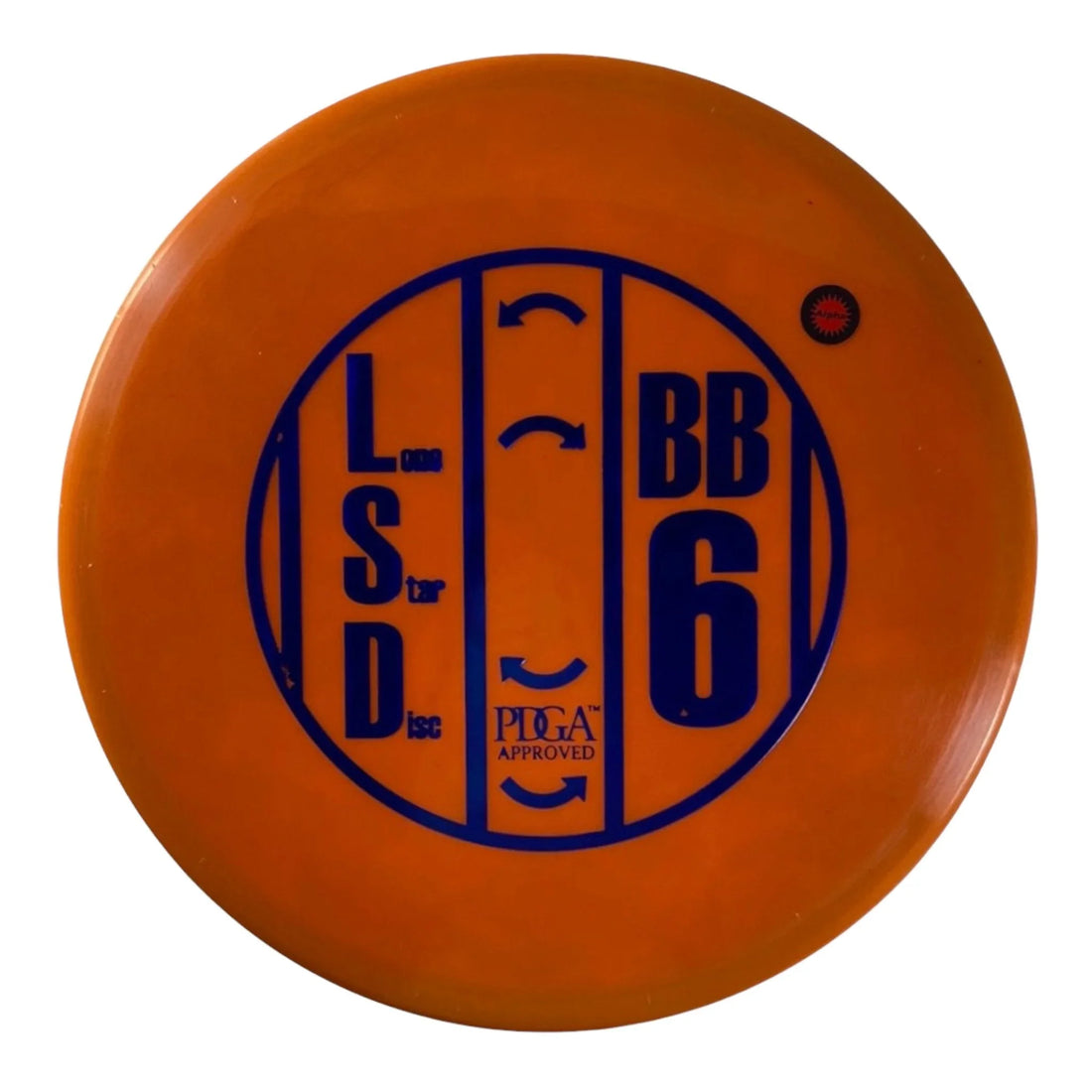 Lone Star Disc BB6 | Alpha | Orange/Blue 171g Disc Golf