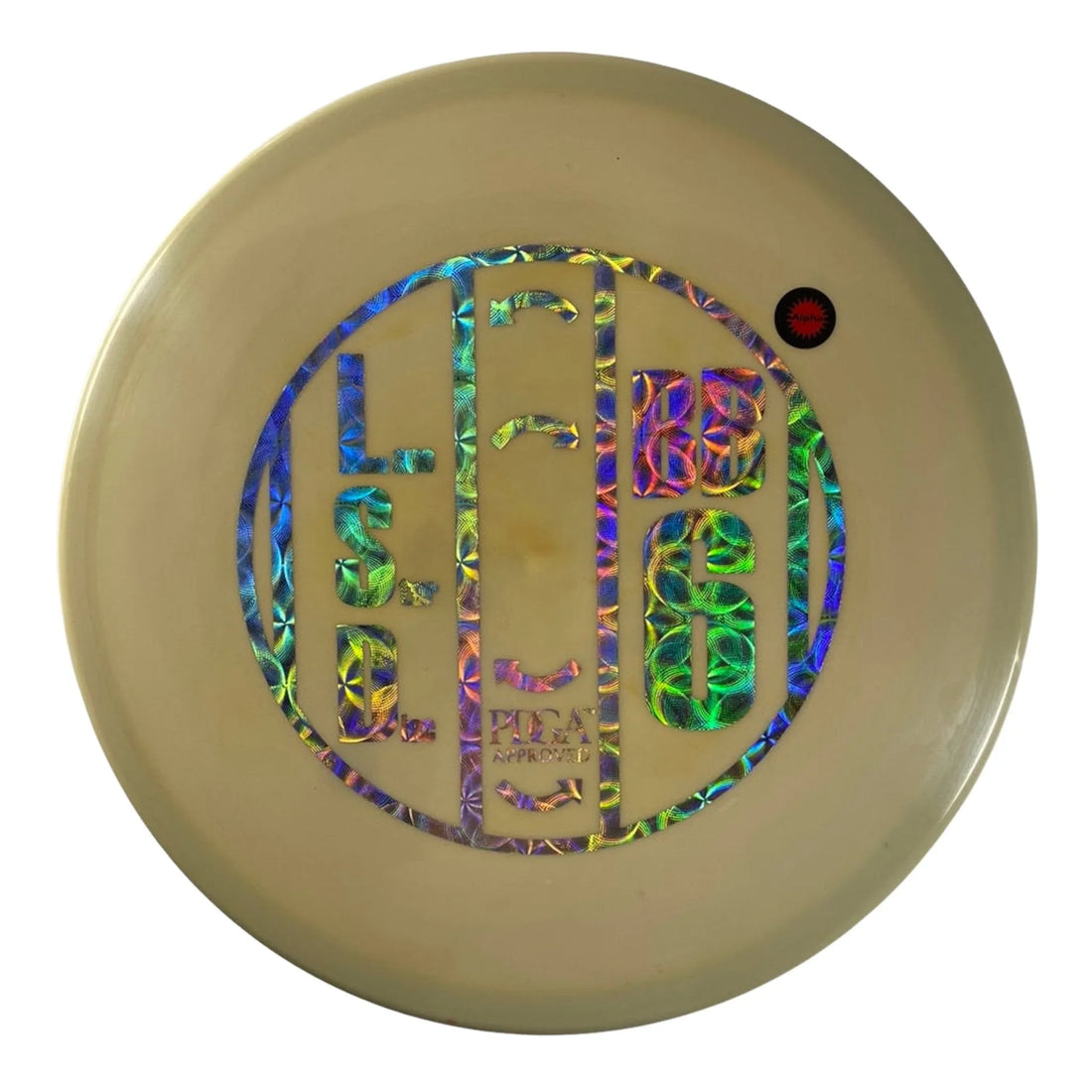 Lone Star Disc BB6 | Alpha | Yellow/Holo 171g Disc Golf