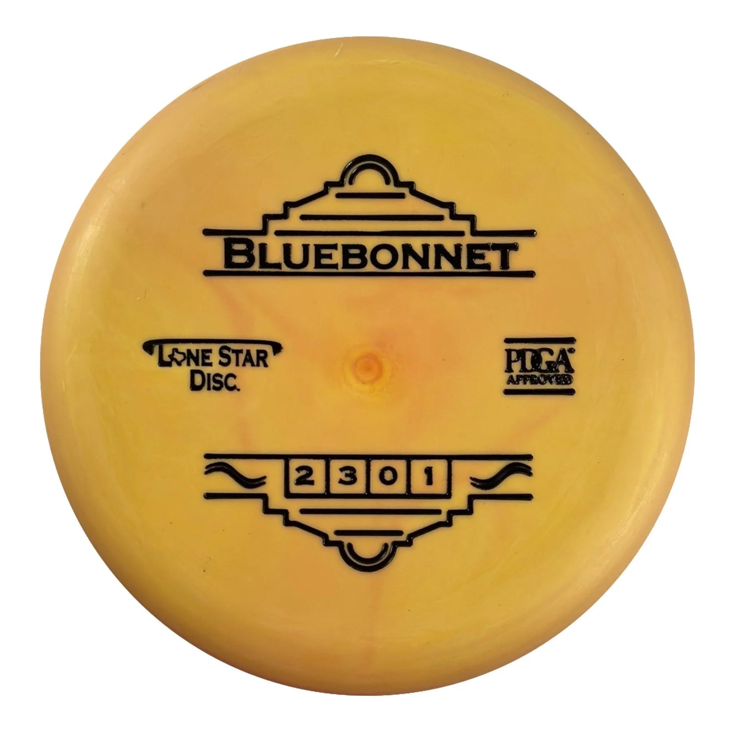 Lone Star Disc Bluebonnet | Victor 2 | Orange/Black 173g Disc Golf