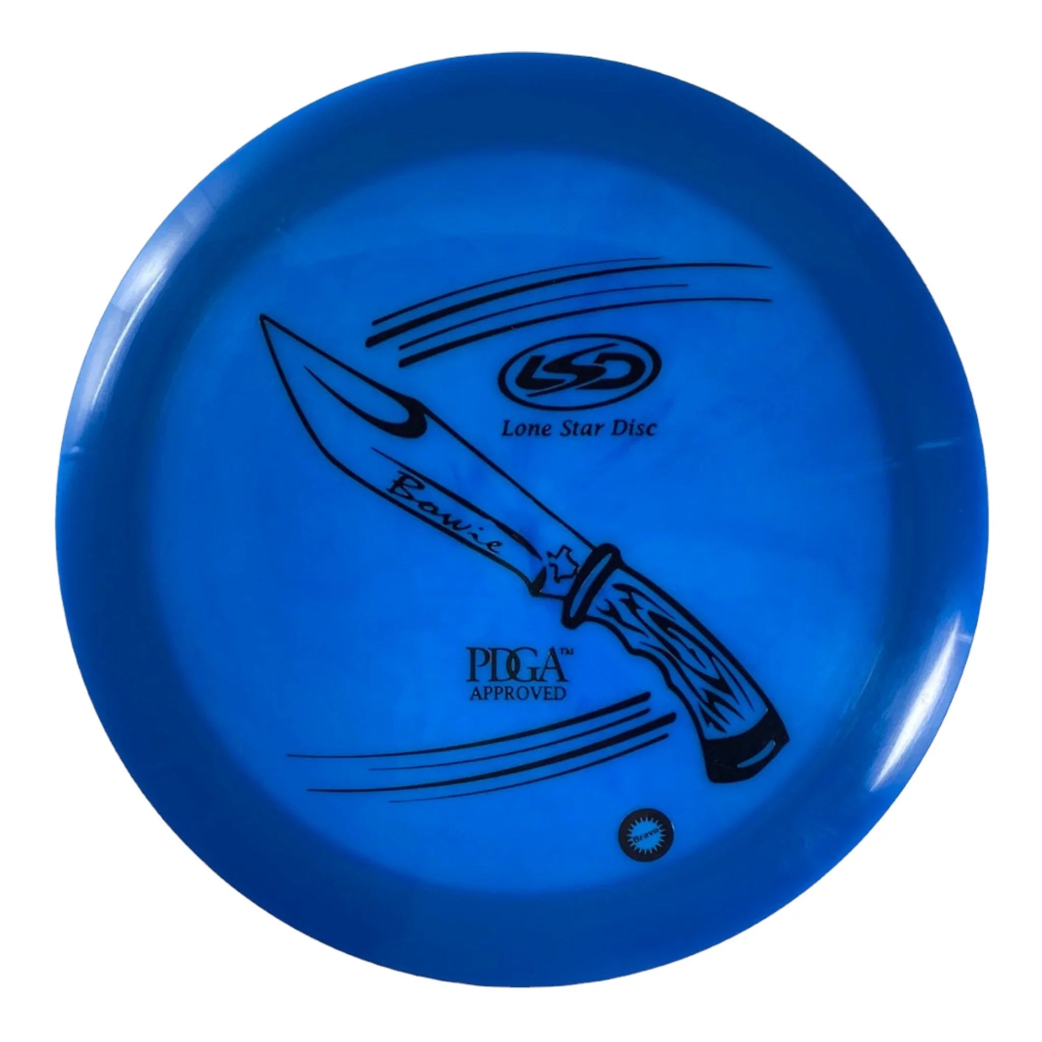 Lone Star Disc Bowie | Bravo | Blue/Black 169g Disc Golf
