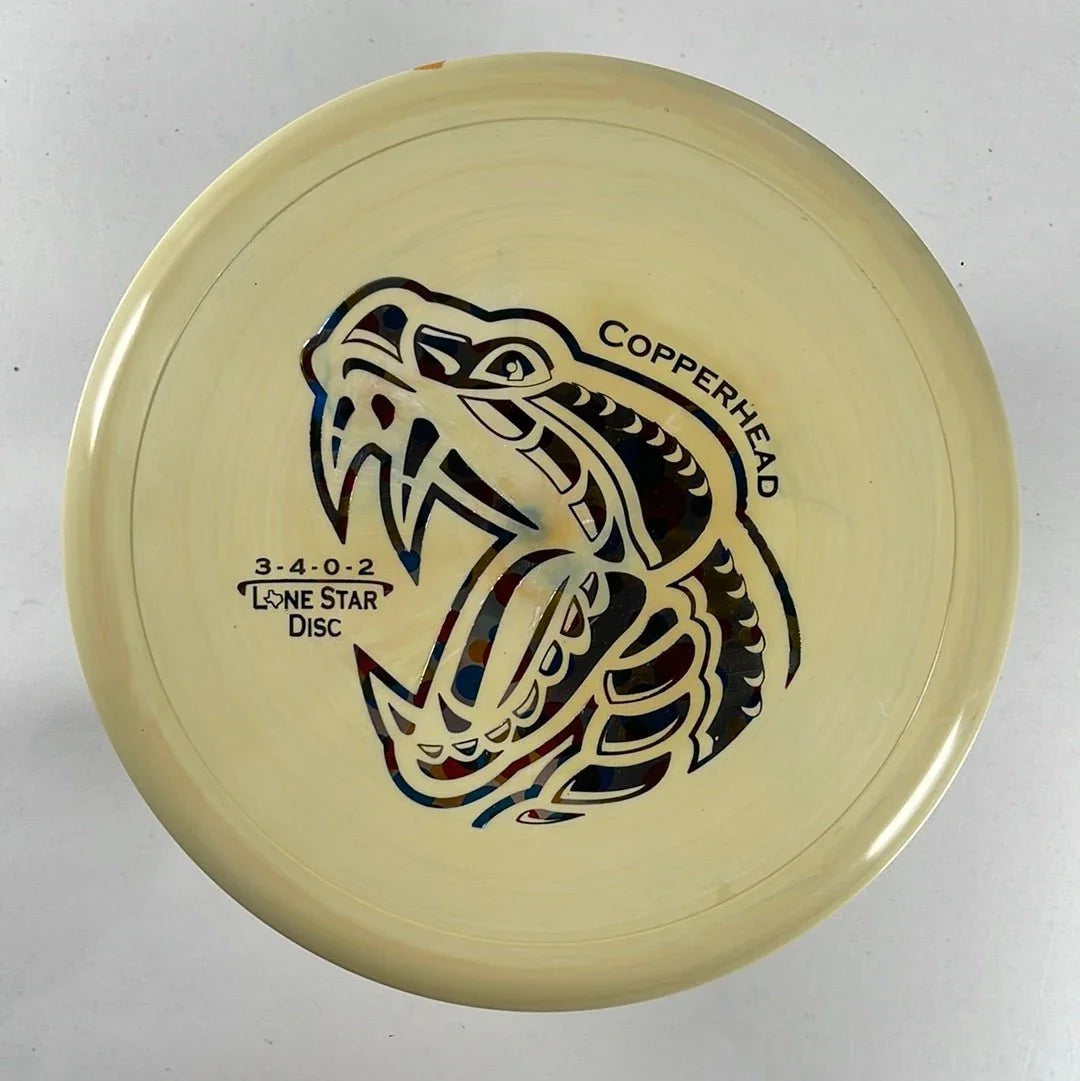 Lone Star Disc Copperhead | Alpha | Tan/Confetti 173g Disc Golf