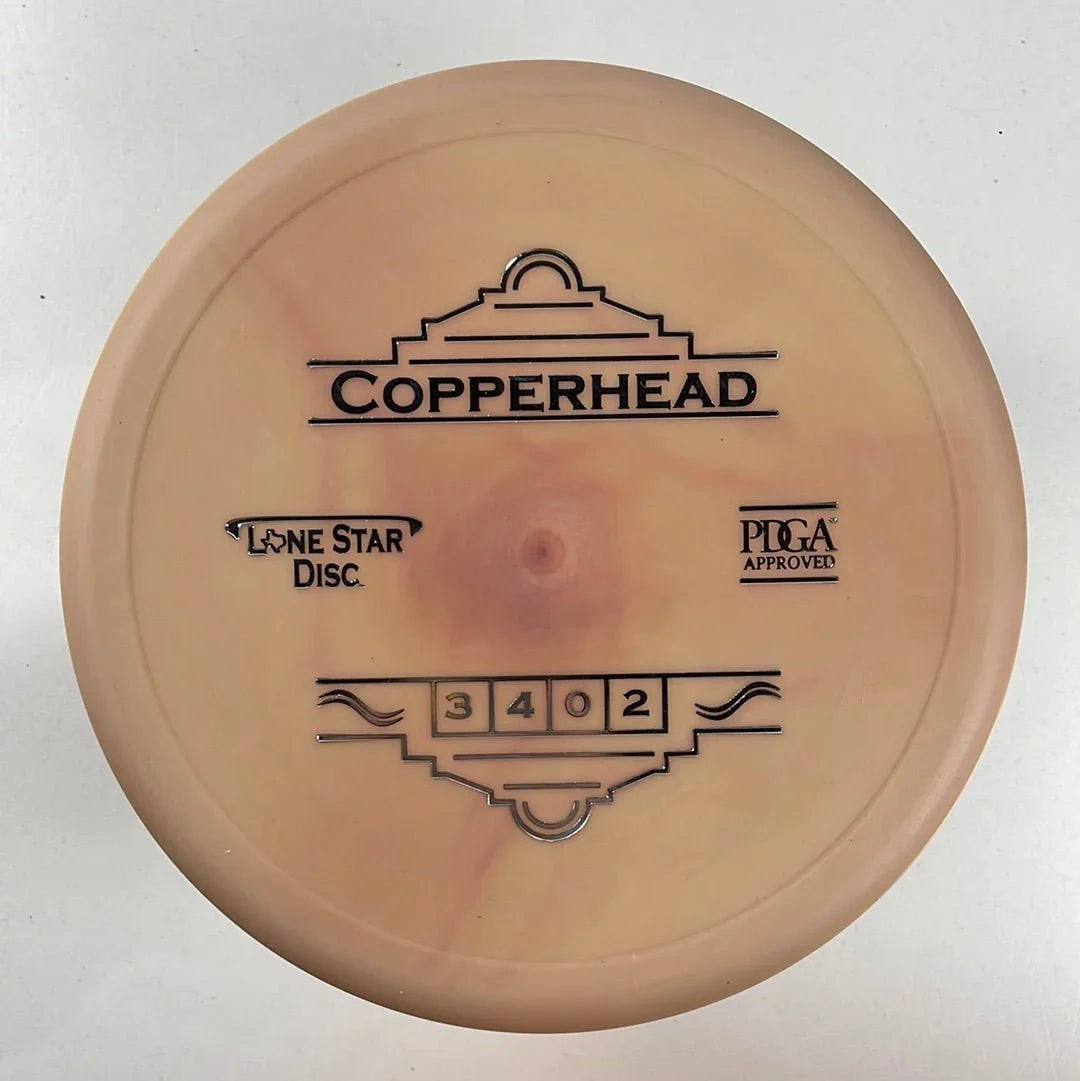 Lone Star Disc Copperhead | Victor 1 | Orange/Silver 173g Disc Golf