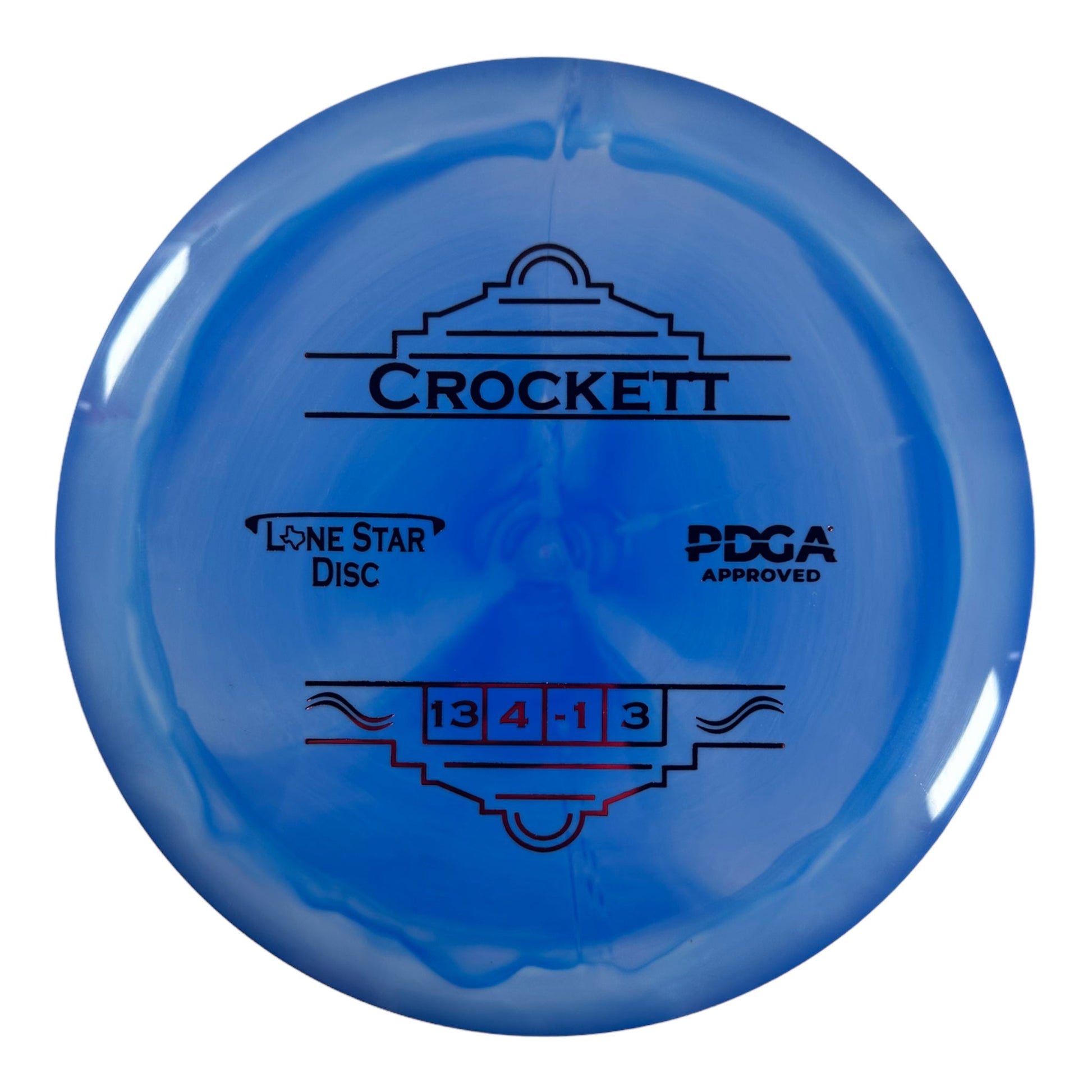 Lone Star Disc Crockett | Alpha | Red/Blue 175g Disc Golf