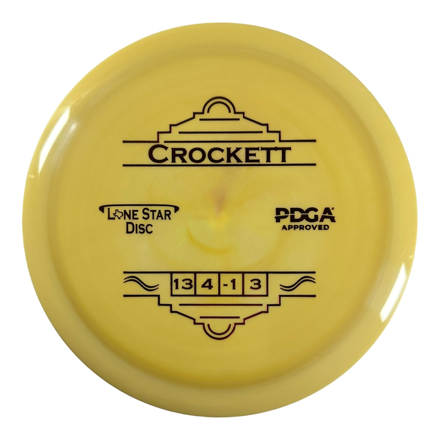 Lone Star Disc Crockett | Bravo | Yellow/Red 174g Disc Golf