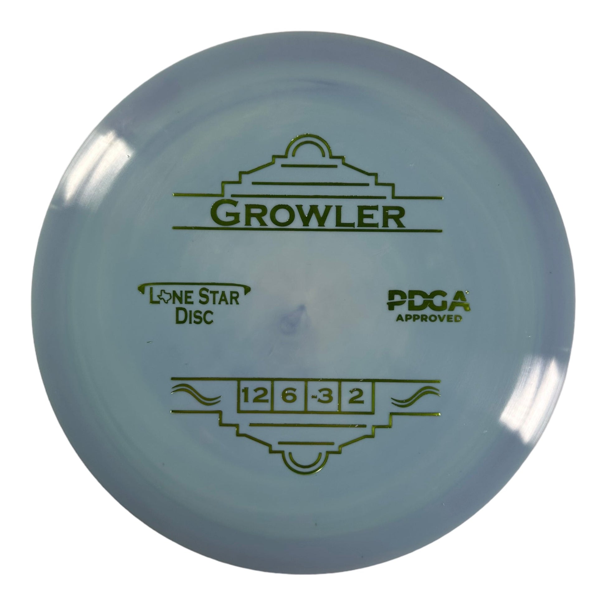 Lone Star Disc Growler | Bravo | Blue/Green 174g Disc Golf