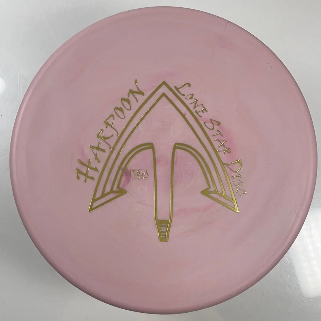 Lone Star Disc Harpoon | Victor 2 | Pink/Gold 171g Disc Golf