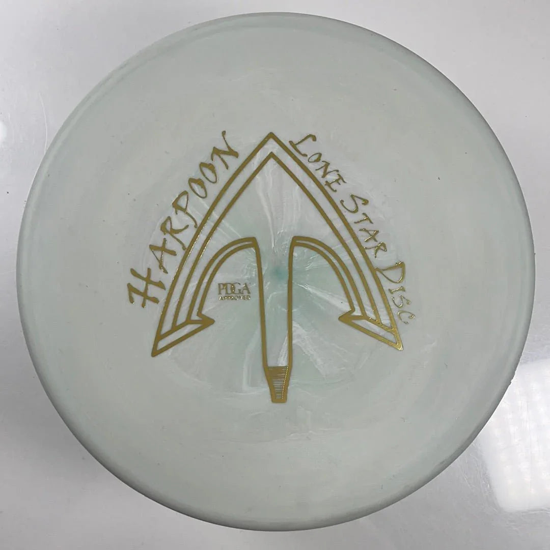 Lone Star Disc Harpoon | Victor | Grey/Gold 170g Disc Golf