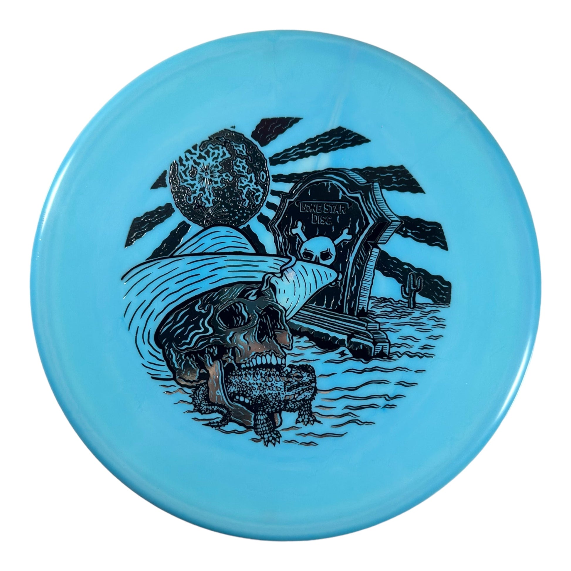 Lone Star Disc Horny Toad | Bravo | Blue/Silver 174g Disc Golf