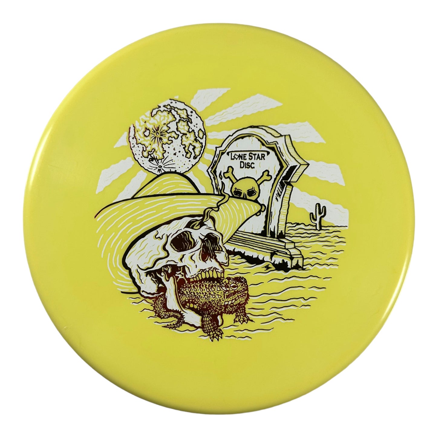 Lone Star Disc Horny Toad | Bravo | Yellow/Red 172g Disc Golf