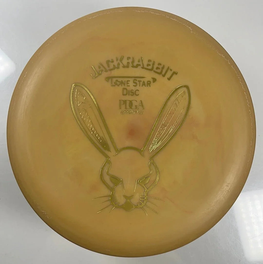 Lone Star Disc Jack Rabbit | Victor 2 | Tan/Gold 176g Disc Golf