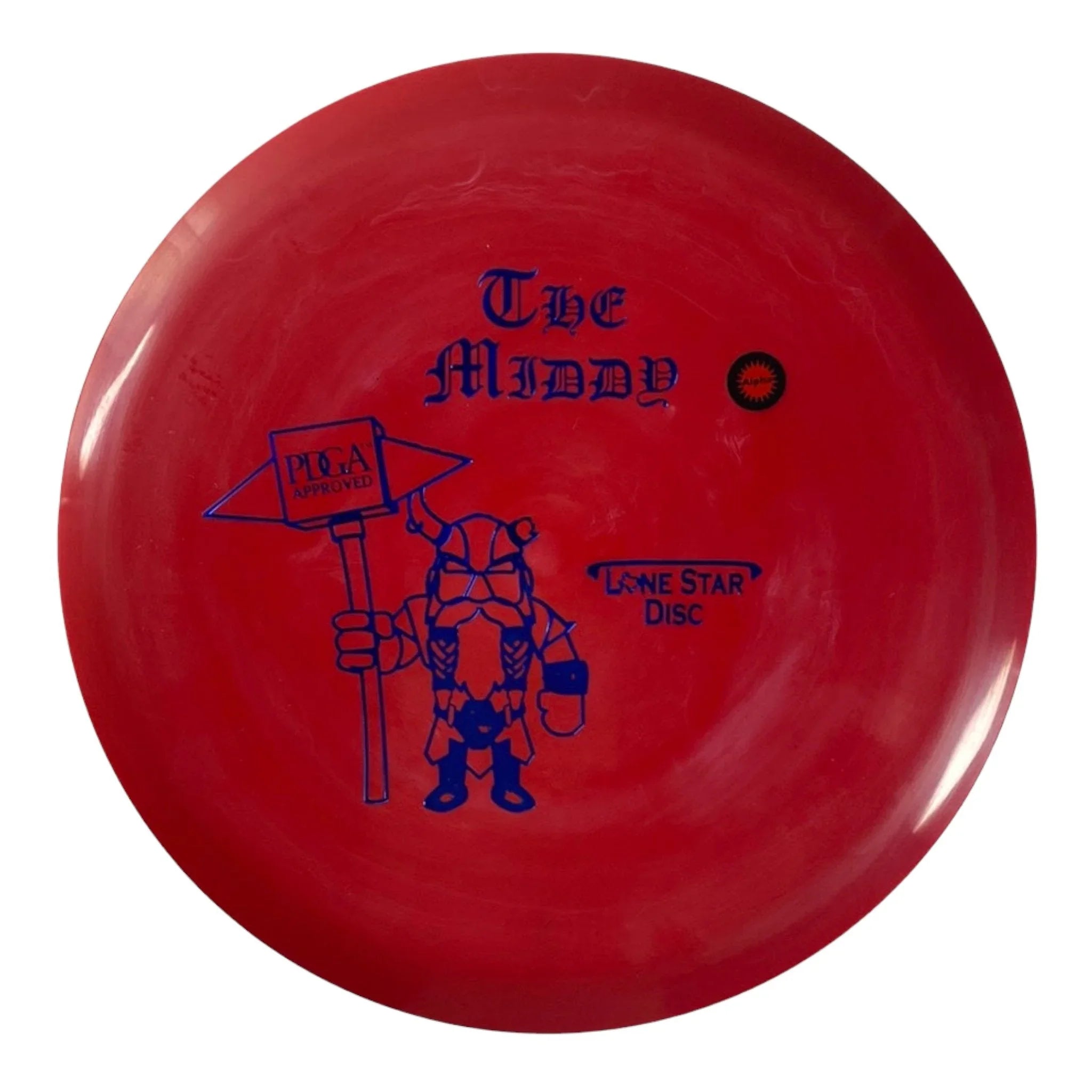 Lone Star Disc Middy | Alpha | Red/Blue 170g Disc Golf