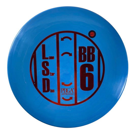 Lone Star Discs BB6 | Alpha | Blue/Red 171g Disc Golf