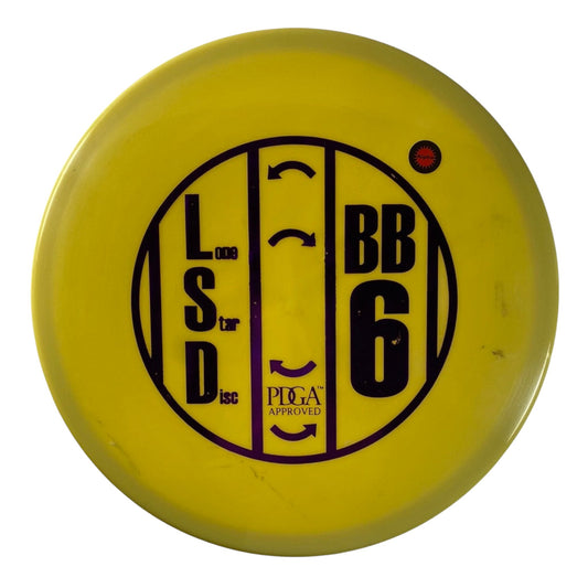 Lone Star Discs BB6 | Alpha | Yellow/Purple 173g Disc Golf