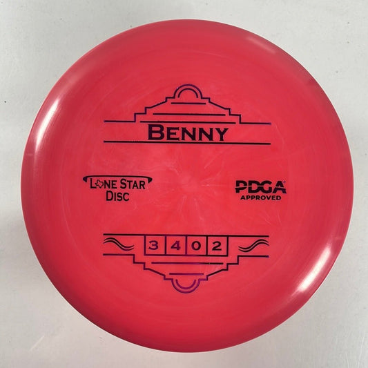 Lone Star Discs Benny | Bravo | Red/Pink 173g Disc Golf