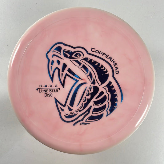 Lone Star Discs Copperhead | Bravo | Pink/Blue 177g Disc Golf