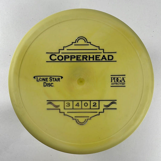 Lone Star Discs Copperhead | Victor 1 | Yellow/Silver 174g Disc Golf