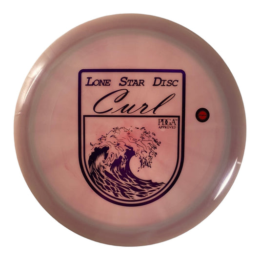 Lone Star Discs Curl | Alpha | Pink/Purple 172g Disc Golf