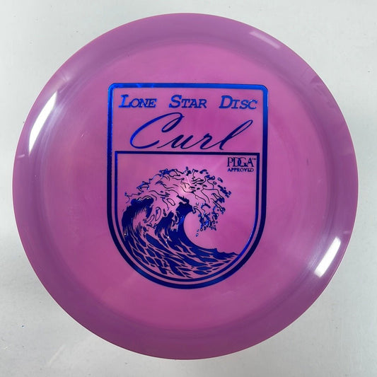 Lone Star Discs Curl | Bravo | Purple/Blue 175g Disc Golf