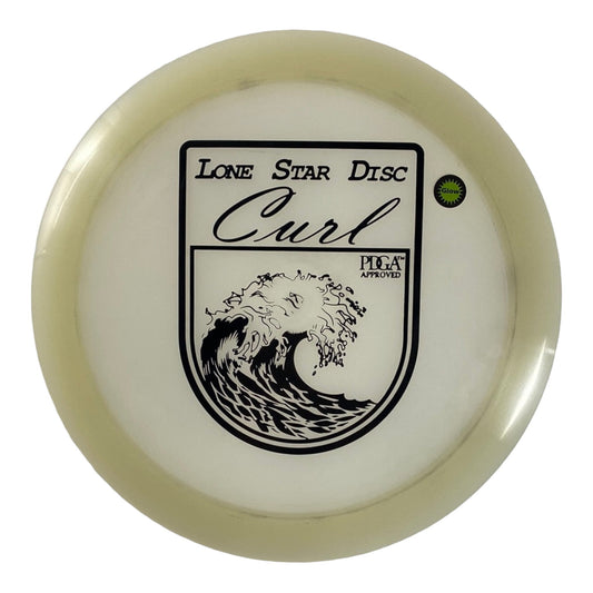 Lone Star Discs Curl | Glow | White/Black 172-173g Disc Golf
