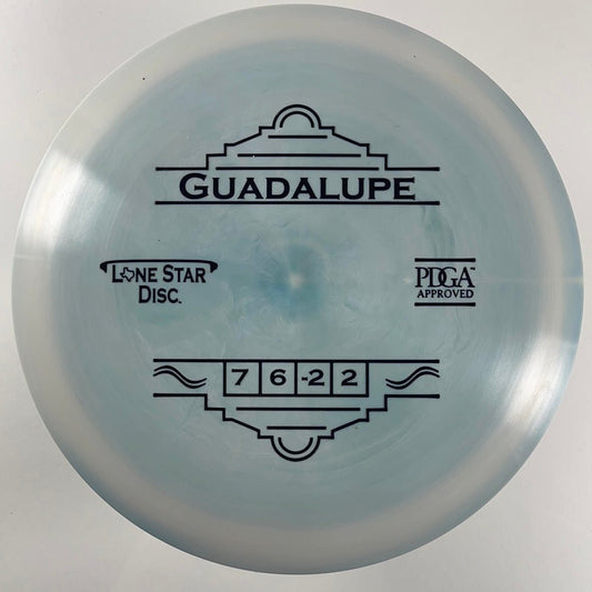 Lone Star Discs Guadalupe | Alpha | Blue/Black 173g Disc Golf