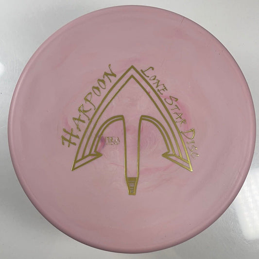 Lone Star Discs Harpoon | Victor 2 | Pink/Gold 171g Disc Golf