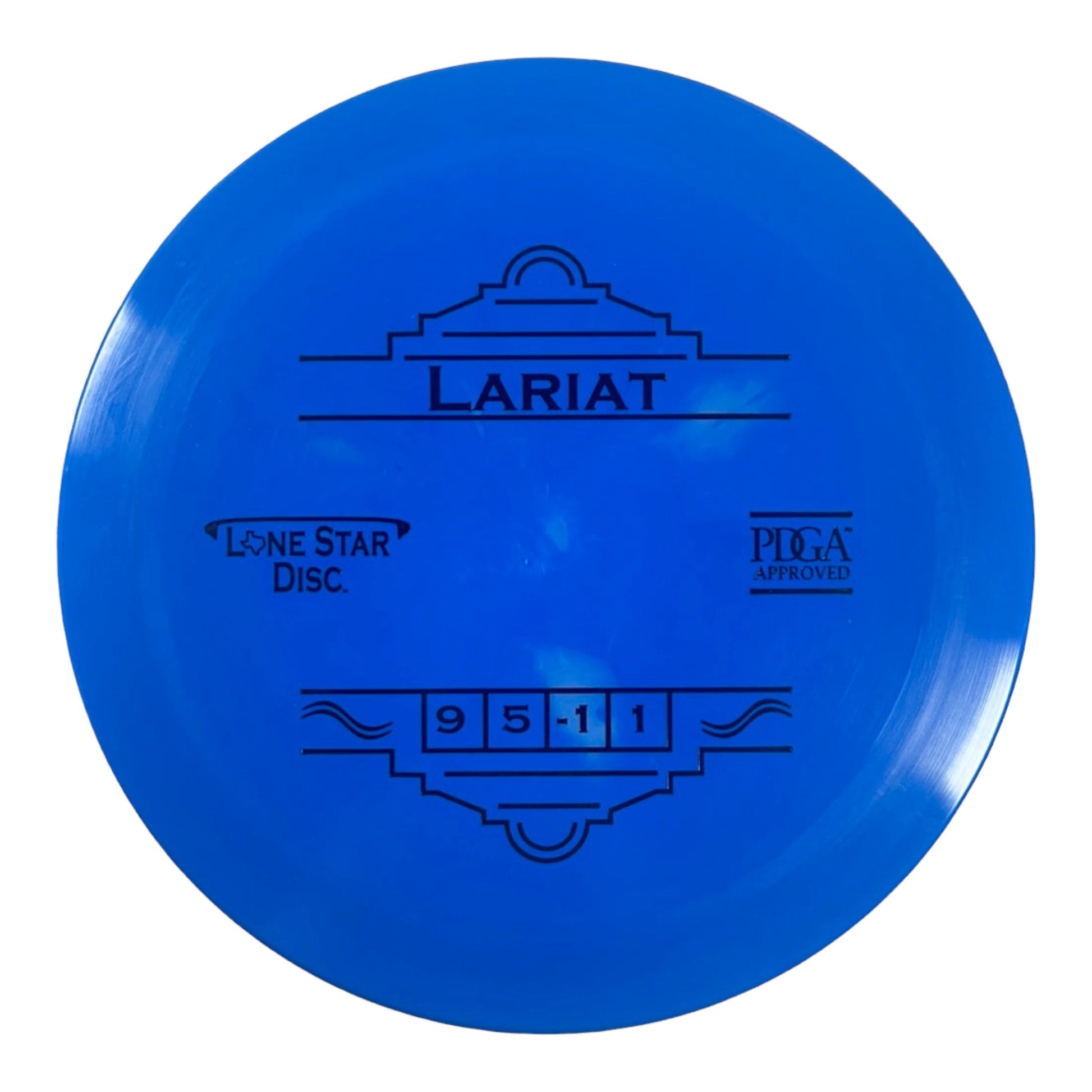 Lone Star Discs Lariat | Alpha | Blue/Black 174g Disc Golf