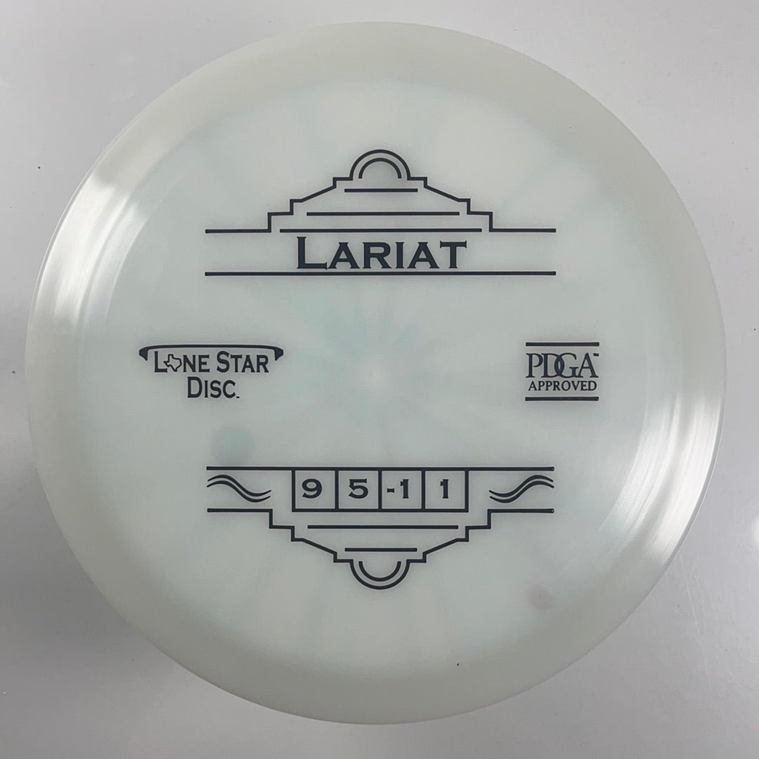 Lone Star Discs Lariat | Bravo | White/Black 170g Disc Golf