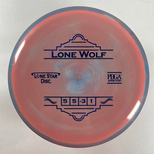Lone Star Discs Lone Wolf | Bravo | Pink/Blue 172g Disc Golf