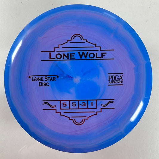 Lone Star Discs Lone Wolf | Bravo | Purple/Red 172g Disc Golf