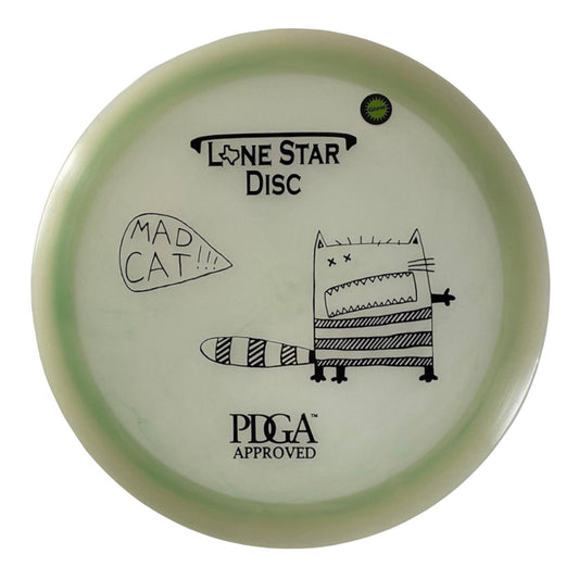 Lone Star Discs Mad Cat | Glow | White/Black 173-175g Disc Golf