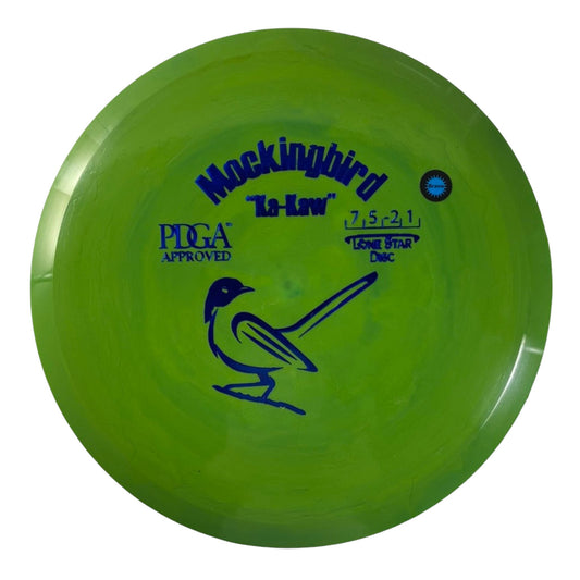 Lone Star Discs Mockingbird | Bravo | Green/Blue 170g Disc Golf