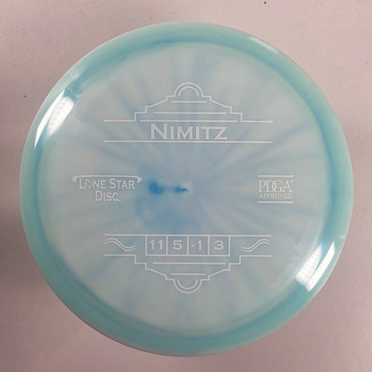 Lone Star Discs Nimitz | Alpha | Blue/White 172g Disc Golf