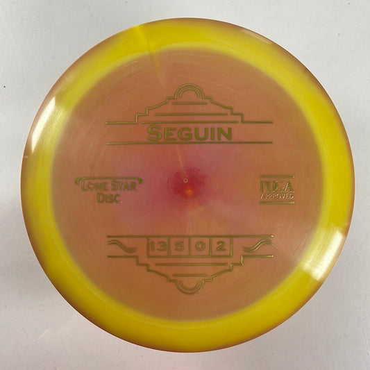 Lone Star Discs Seguin | Alpha | Yellow/Gold 173g Disc Golf