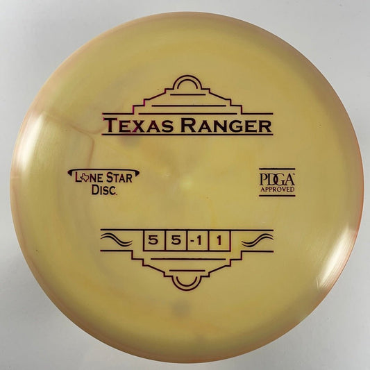 Lone Star Discs Texas Ranger | Alpha | Tan/Pink 172g Disc Golf