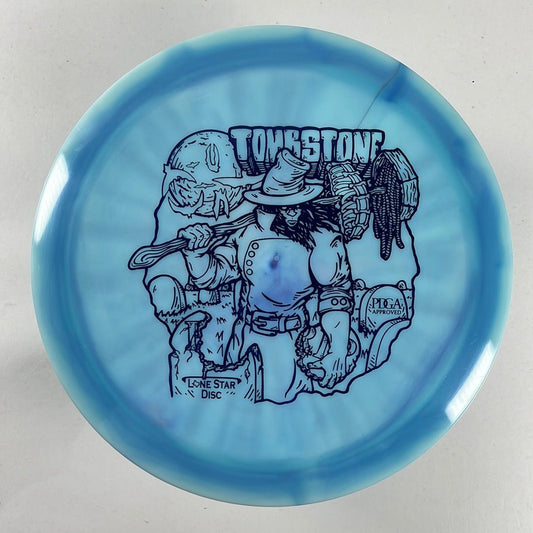 Lone Star Discs Tombstone | Bravo | Blue/Blue 172g Disc Golf